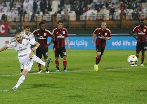 کریم بنزما|رئال مادرید 2 - 4 میلان / دیدار دوستانه