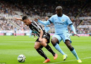 یحیی توره|نیوکاسل 0-2 منچستر سیتی / لیگ جزیره