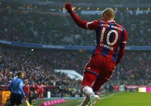 آرین روبن|بایرن مونیخ 8 - 0 هامبورگ / بوندسلیگا