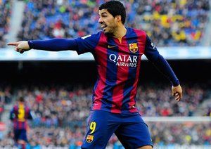 لوئیس سوارز|بارسلونا 0 - 1 مالاگا / لالیگا