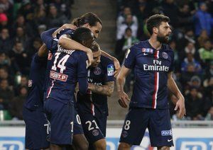 زلاتان ایبراهیموویچ|سنت اتين 0 - 1 پاریس سن ژرمن / جام حذفی فرانسه