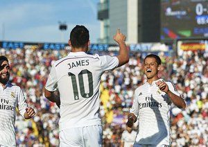 جیمز  رودریگز|لوانته 0 - 5 رئال مادرید / لالیگا