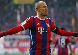 آرین روبن|اشتوتگارت 0 - 2 بایرن مونیخ / بوندسلیگا