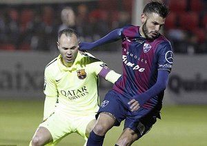 آندرس اینیستا|هوئِسکا 0 - 4 بارسلونا / جام حذفی