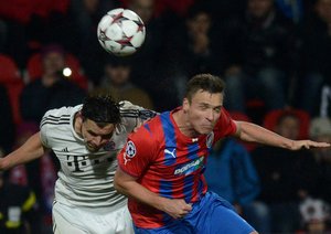 ویکتوریا پلژن ۰-۱ بایرن مونیخ/گروه D لیگ قهرمانان اروپا