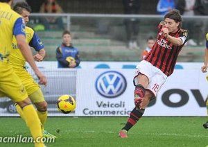 میلان 1-1 کیه وو / هفته ی دوازدهم|میلان 1-1 کیوو