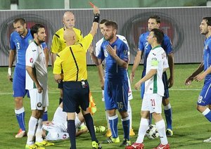 دانیله د روسی|ایتالیا 1 - 0 بلغارستان / مقدماتی یورو 2016