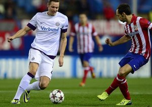 اتلتیکومادرید 4-0 آستریا وین / گروه G لیگ قهرمانان اروپا