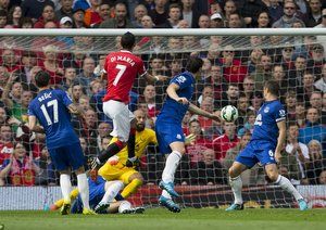 آنخل  دی ماری|منچستریونایتد 2-1 اورتون / لیگ برتر