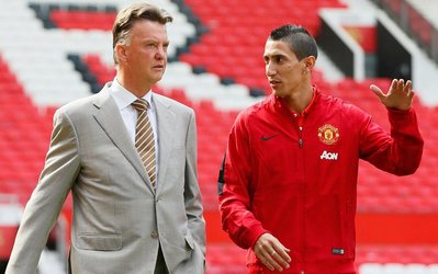 فان خال انتظار دارد دی ماریا در اولدترافورد بماند