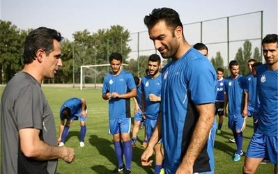 حاشیه‌های تمرین استقلال | غیبت عمران‌زاده در تمرین صبح امروز استقلال
