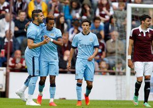 آلوارو نگردو -  سینکلر|منچسترسیتی 2-1 هرتس اسکاتلند / دیدار دوستانه