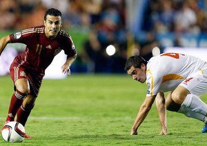 پدرو|اسپانیا 5 –1 مقدونیه / مقدماتی یورو 2016