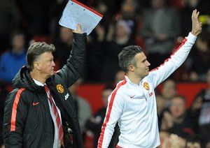 رابین فن پرسی - لوئیز فان خال|منچستر یونایتد 3 - 0 هال سیتی / لیگ جزیره