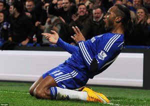 ديديه دروگب|چلسی 3 - 0 تاتنهام / لیگ جزیره