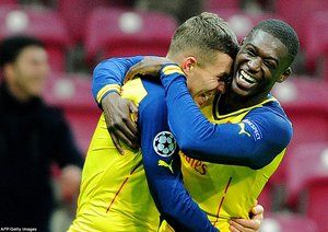 لوكاس پودولوسكي|گالاتاسراي 1 - 4 آرسنال / لیگ قهرمانان