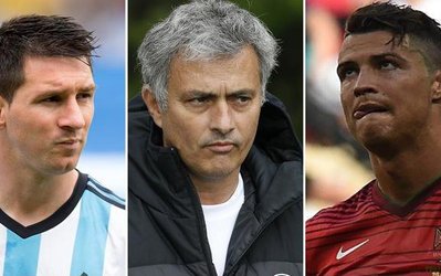 مورینیو بلاگ | تمجید از مسی٬ طعنه به رونالدو