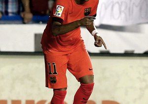 نیمار|لوانته 0-5 بارسلونا / لالیگا