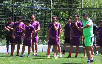 تمرین پرسپولیس تحت تاثیر قهرمانی آلمان و شکست آرژانتین