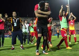 شادی بازیکنان فولاد