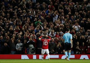 وین رونی|منچستر یونایتد 2 - 1 وولفسبورگ / لیگ قهرمانان