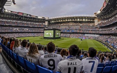 برنابئو و ویسنته کالدرون مملو از تماشاگر بود+عکس