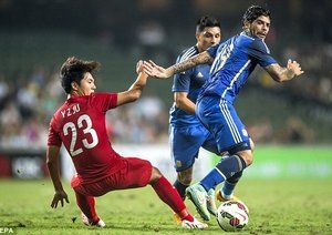 ایور بانگا|هنگ کنگ 0-7 آرژانتین / دیدار دوستانه