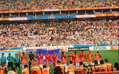 حاشیه‌های دیدار قطر - ایران / به استادیوم آزادی سیدنی خوش آمدید!