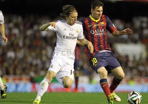 لیونل مسی - لوکا مودریچ