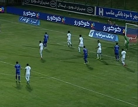 ذوب آهن 2 - 1 استقلال تهران/هفته دهم لیگ برتر