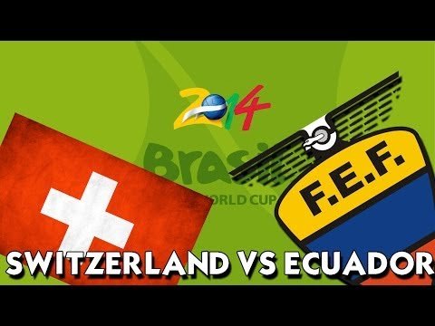 سوئیس 2 - 1 اکوادور