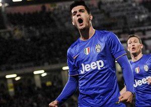 آلوارو موراتا|پالرمو 0 - 1 یوونتوس / سری آ