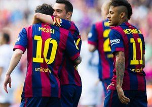 لیونل مسی|بارسلونا 2 - 2 دپورتیوو لاکرونیا / لالیگا