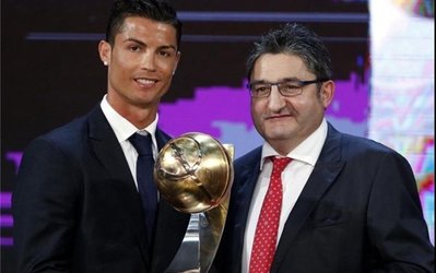 گزارش تصویری | مراسم گلوب ساکر در دبی/ رونالدو بهترین بازیکن 2014 جهان و رودریگز پدیده سال