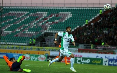 عکس روز | مصدومیت شدید بازیکن ذوب آهن