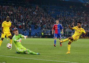 رحيم استرلینگ|بازل 1-0 لیورپول / لیگ قهرمانان