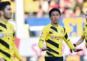 شینجی کاگاوا|فرایبورگ 0 - 3 بوروسيا دورتموند / بوندسلیگا