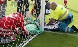 مرگ دروازه‌بان تیم ملی فوتبال بنین به علت ضربه مهاجم حریف