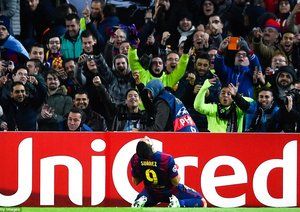 لوئیس سوارز|بارسلونا 3 - 1 پاریس سن ژرمن / لیگ قهرمانان