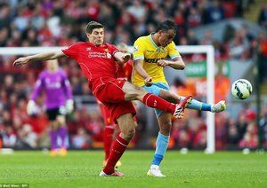 استیون جرارد|لیورپول 1 - 3 کریستال پالاس / لیگ جزیره