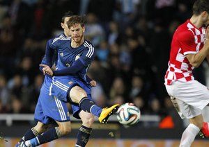 کریستین دانیل آنسالدی|آرژانتین 2 - 1 کرواسی / دیدار دوستانه