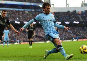 داوید سیلوا|منچستر سیتی 2 - 2 بِرنلی / لیگ جزیره