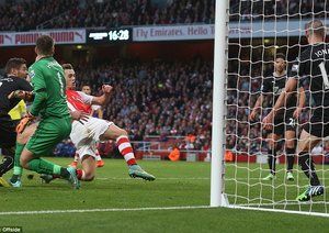 کالوم چمبرز|آرسنال 3 - 0 بِرنلی / لیگ جزیره