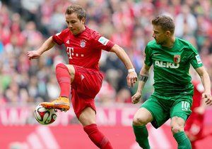 ماریو گوتزه|بایرن مونیخ 0 - 1 اوگزبورگ / بوندسلیگا