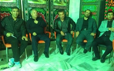 تصاویر روز، پروین میزبان استیلی و عابدزاده در هیات عزاداری امام حسین (ع)