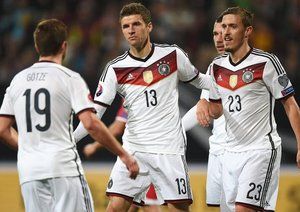 توماس مولر|آلمان 4 - 0 جیبرالتِر / مقدماتی جام ملت های اروپا