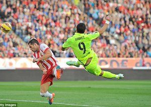 لوئیس سوارز|آلمریا 1 - 2 بارسلونا / لالیگا