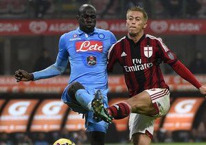 کالیدو کولیبای - كيسوکه هوندا|میلان 2 - 0 ناپولی / سری آ