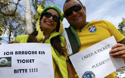 بازار داغ بلیطهای سیاه جام جهانی/هر بلیط 3700 یورو