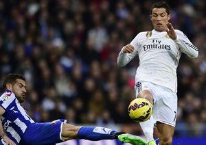 کریستیانو رونالدو|رئال مادرید 2 - 0 دپورتیوو لاکرونیا / لالیگا